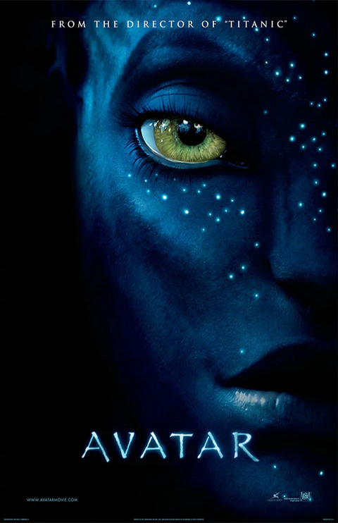 Filmposter på Avatar